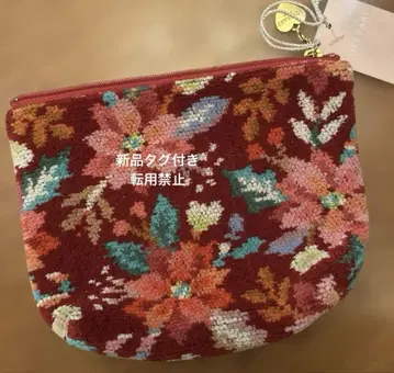 택 포함 새상품 페이러 파우치 노엘 플라워 완판템