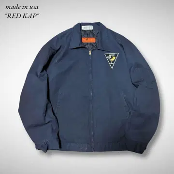 80s usa 미국 RED KAP 워크 자켓 보로 베트남 전쟁 와펜