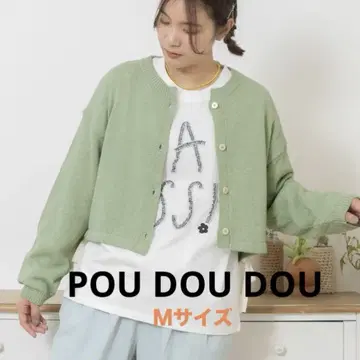 POU DOU DOU 테이프 얀 가디건 M 사이즈