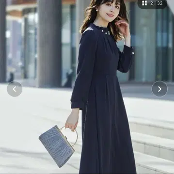 턱 펄 원피스 세레모니 수트