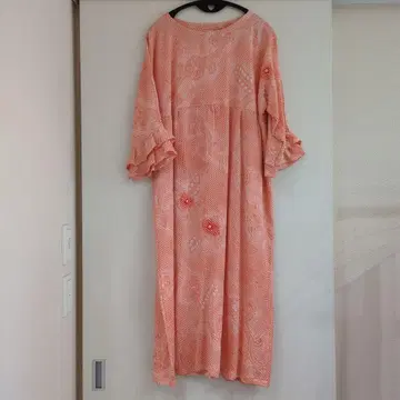 기모노 리메이크, 순수 실크, 짜기, 원피스, 핸드메이드