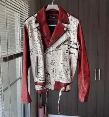 DSQUARED2 더블 라이더 자켓 50