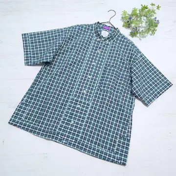 BEAUTY&YOUTH 별주 jipijapa 리버티 반팔 셔츠 L