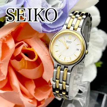 작동 손목시계 SEIKO 세이코 여성용 데이트 새상품 배터리 H11