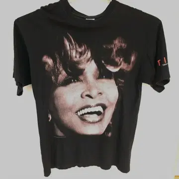 Tina Turner 티셔츠 블랙(L)