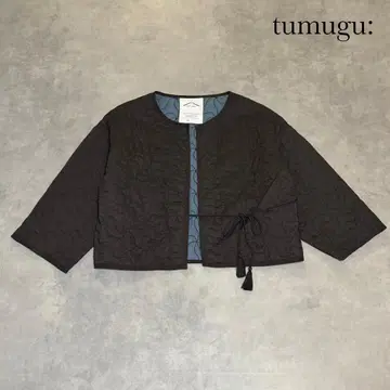 tumugu:  짧은 기장의 퀼팅 자켓 R194