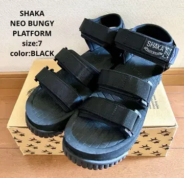 SHAKA 통굽 샌들 25cm 네오 번지 플랫폼