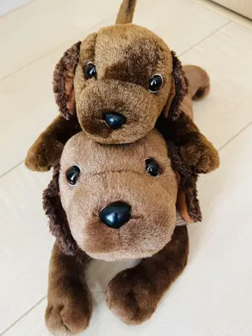MONO COMME CA 개 봉제 인형 세트 대소 세트