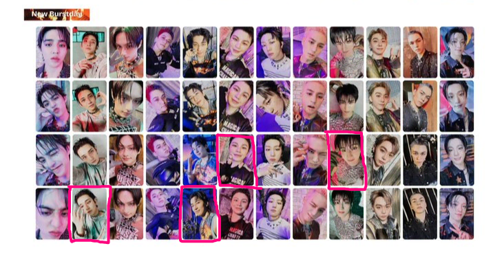 Seventeen Happy Burst Dey poca wts