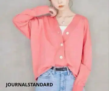 JOURNALSTANDARD 코튼 폴리에스테르 빅 가디건