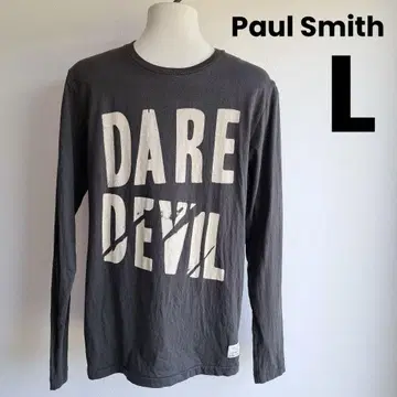 폴스미스 긴팔 티셔츠 그레이 DARE DEVIL 마블