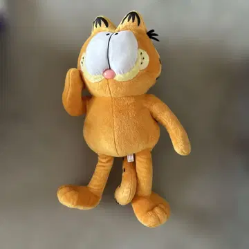가필드 봉제 인형 중형 오렌지