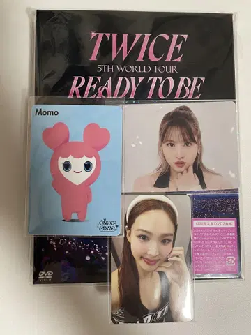 5TH WORLD TOUR READY TO BE DVD 허벅지