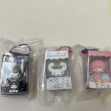 산리오 초코 박스 피규어 컬렉션 3개 세트