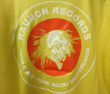 RAUNCH RECORDS PUSHEAD 패스 헤드 00S 티셔츠