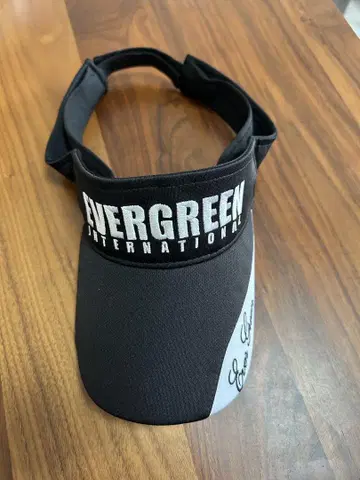 EVERGREEN 블랙 선바이저