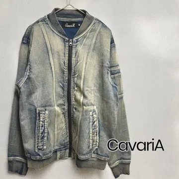 CavariA 카바리아 데님 자켓 블루종 46 L 여성용