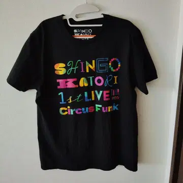 SHINGO KATORI 1st LIVE TOUR 티셔츠 L