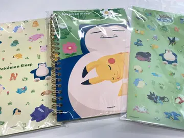 포켓몬 시부야 포케스리 카비곤 씰 노트 한정판