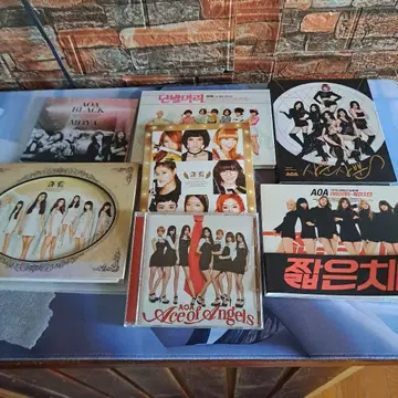 AOA CD 정리 한국판 6 일본판 1