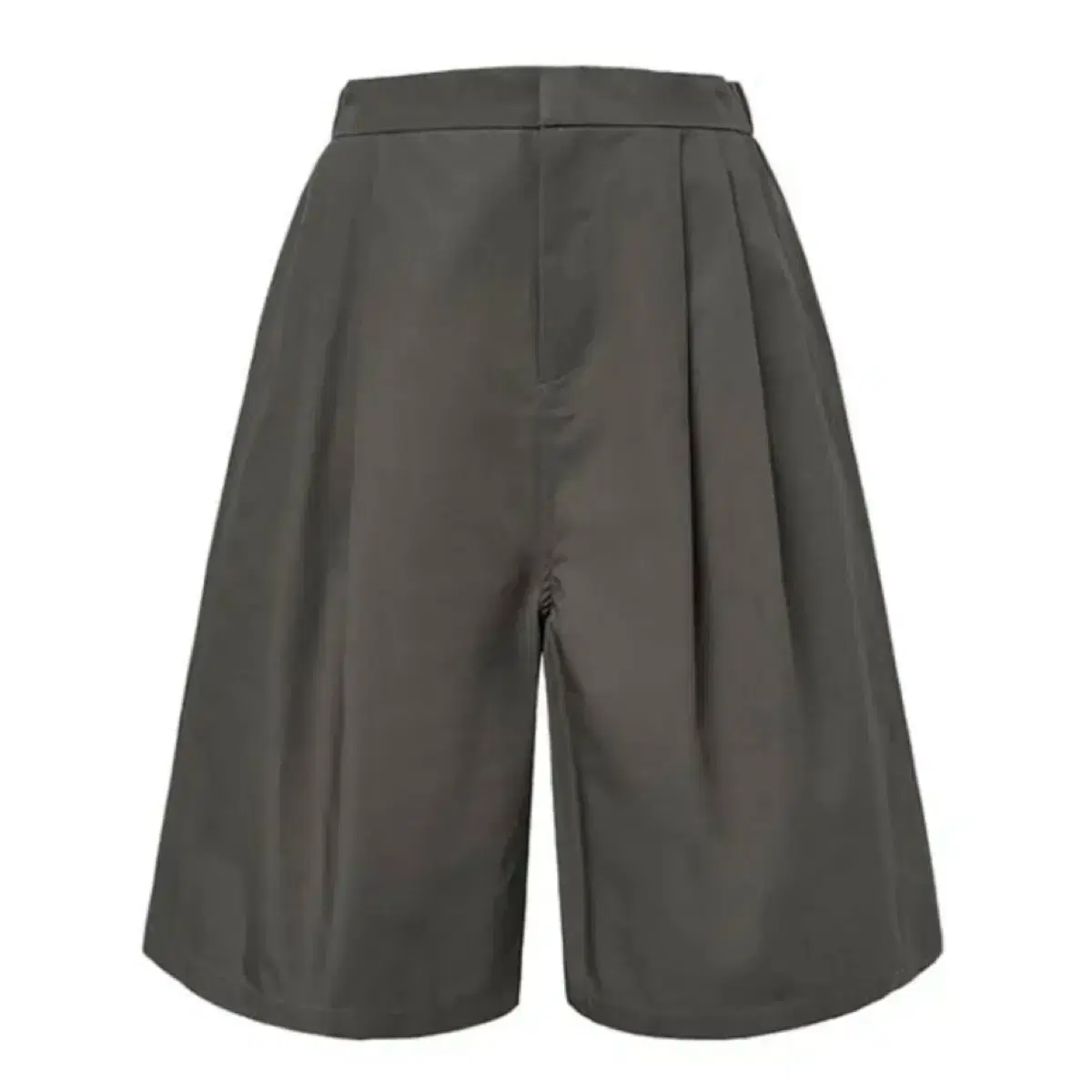 AMOMENTO | 아모멘토 Amomento/ Two-Tuck Wide Shorts/ Brown/ M
