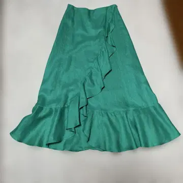 VERMEIL par iena 린넨 프릴 롱 스커트