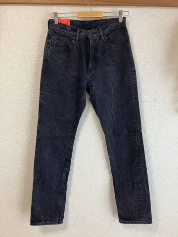Preloved 블랙 스트레이트 데님