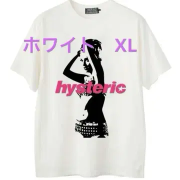 HYSTERIC ARMPITS 티셔츠 화이트 XL 인기 완판템