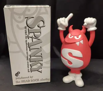 SPANKY SPANKY 빨간색/S 문자 화이트 컬러