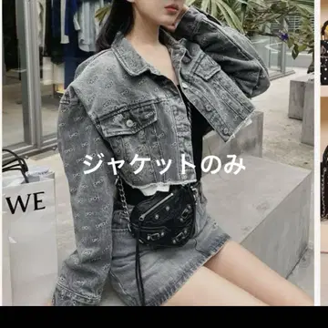 [새상품급] DRCH 데님 자켓 로고