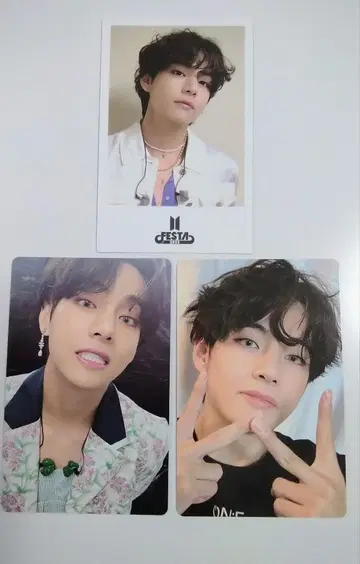 BTS V 2025 FESTA 트레이딩 카드 세트