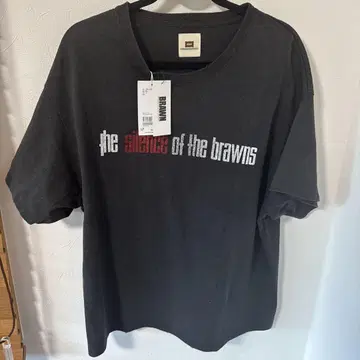 BRAWN 빈티지 가공 티셔츠