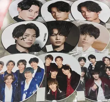 SixTONES 마츠무라 호쿠토 부채 9개 세트