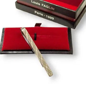 루이파그랑 Louis FAGLIN 체크 넥타이핀 넥타이핀