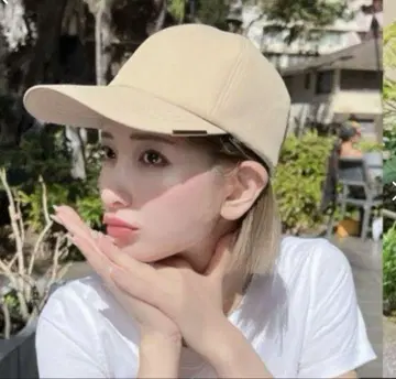 시짱 차광 캡 베이지