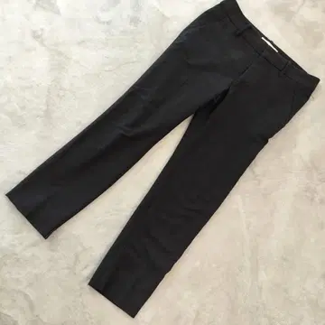 ZARA 크롭 팬츠 블랙 세