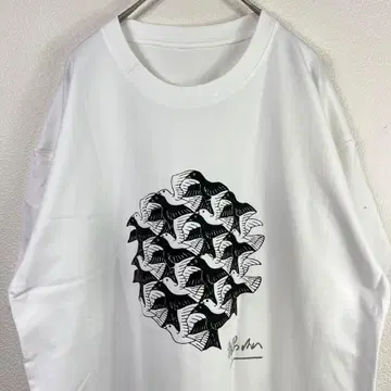 에셔 M.C.Escher 오버 사이즈 티셔츠