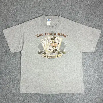 00s Micky Tee "Love Like a King" XL 사이즈