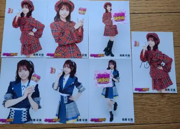 AKB 조사대 타카하시 아야네 사인 포함 사진 7장 세트