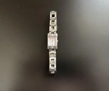 실버 스테인리스 스틸 시계