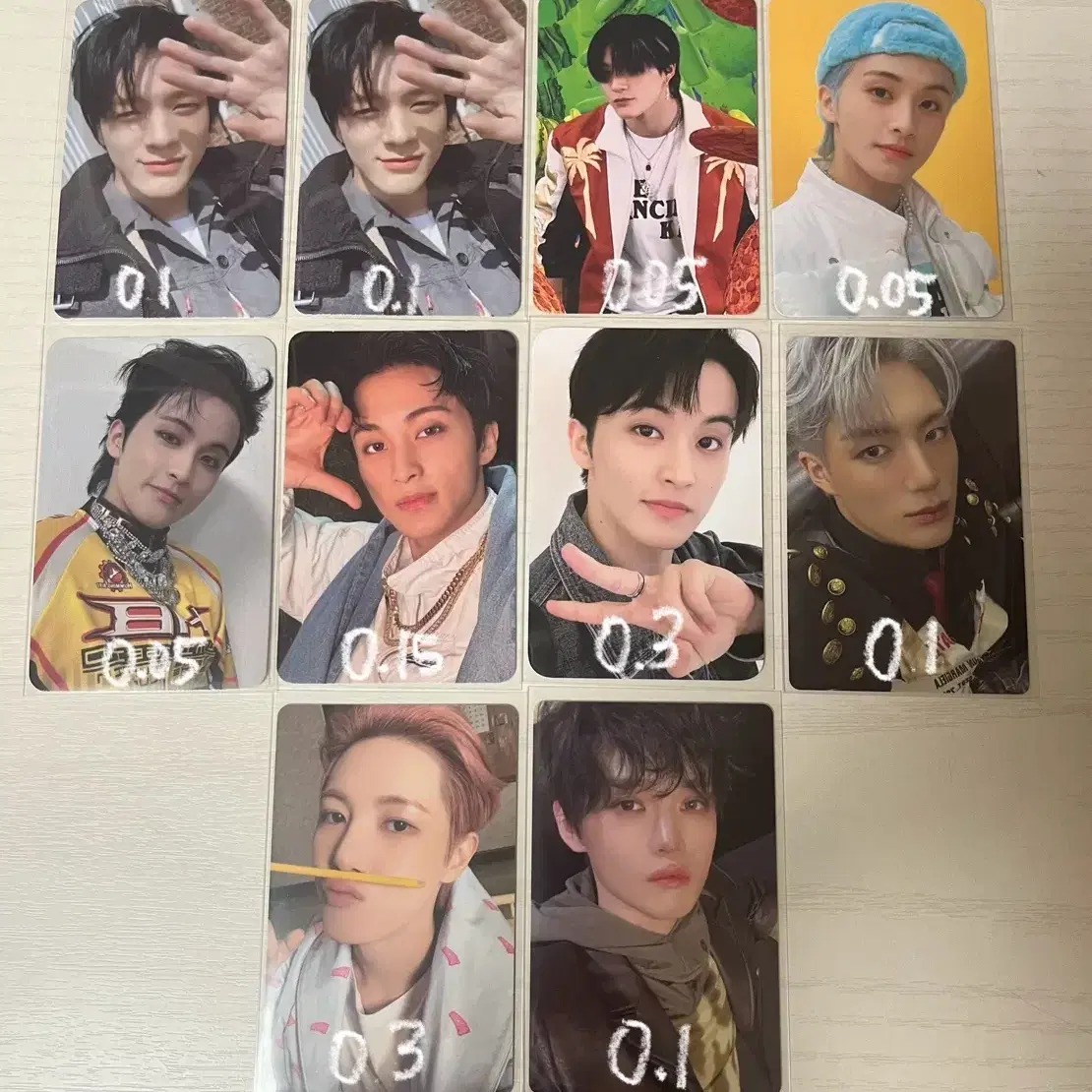 NCT DREAM 127 トレカ ポスカ ヘチャン マーク セット マクドン NCT | 엔시티 Nct Dream 127 Wish sheon poca #엔시티,#포카