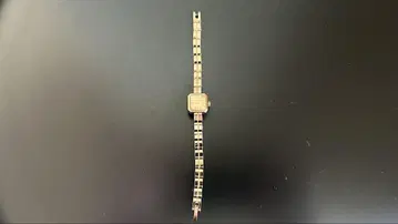 CITIZEN 골드 아날로그 시계