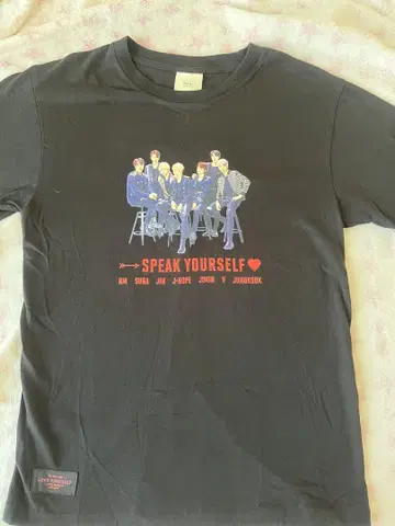 BTS SPEAK YOURSELF 티셔츠 사이즈 1 새상품급 공식
