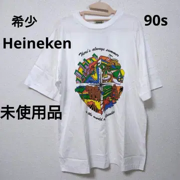 90s Heineken 하이네켄 반팔 티셔츠 싱글 스티치 프린트