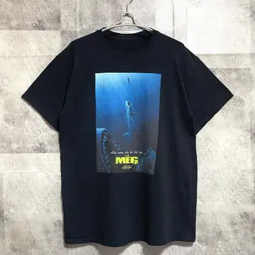 영화 MEG 몬스터 티셔츠 무비 티셔츠 2018 레어