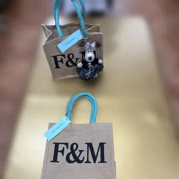FORTNUM & MASON F&M 로고 백 새상품