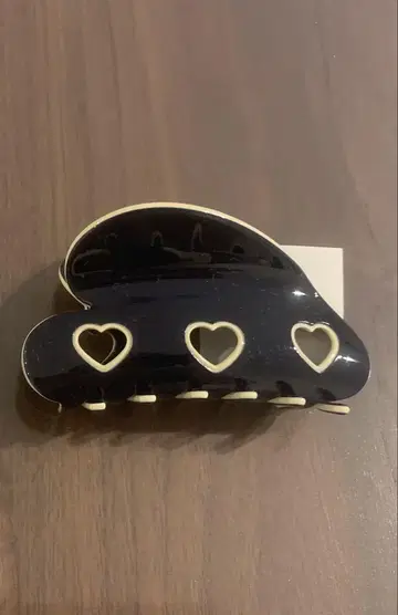 POTETE 하트 클립 네이비