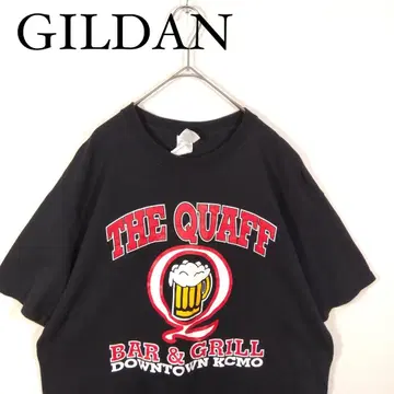 GILDAN THE QUAFF 티셔츠 블랙 L 길단