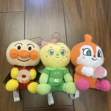 호빵맨 봉제 인형 3종 세트