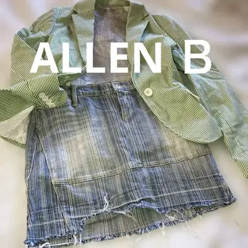 ALLEN B 데님 스커트